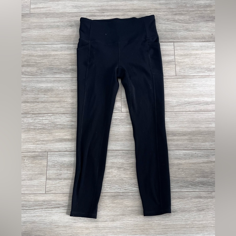 RBX black textured leggings